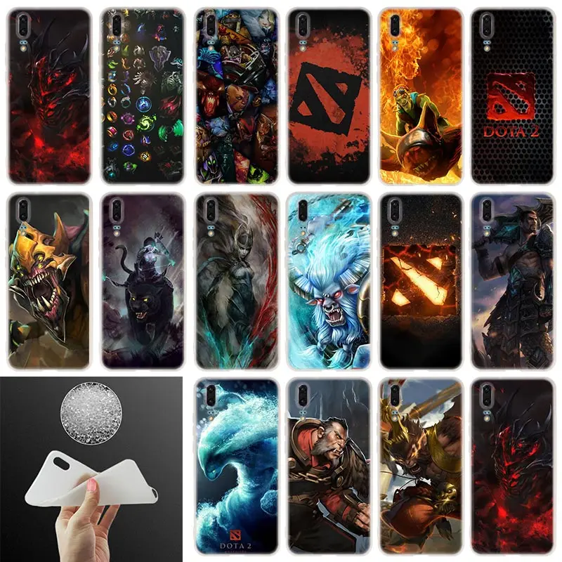 Мягкий силиконовый чехол для телефона dota 2 с логотипом Huawei P30 P20 P30Pro P10 P9 P8 Plus Lite 2017 P