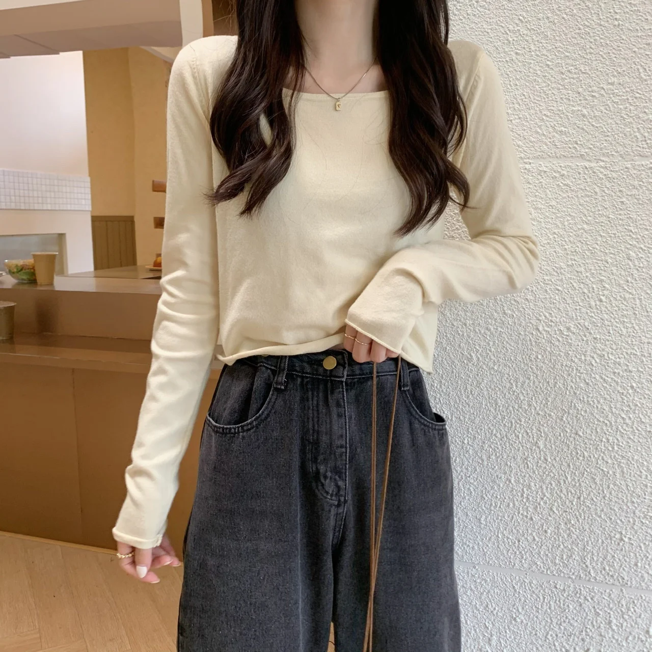 Свитер женский осенний трикотажный, теплый, однотонный
Свитер женский осенний трикотажный, теплый, однотонный