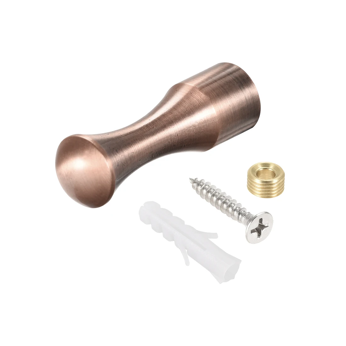 Uxcell Wall Hook Robe Towel Hook Coat Hooks 14x45mm(DxL) Brushed Copper Tone for Hanging Keys, Tie String
Uxcell Wall Hook Robe Towel Hook Coat Hooks 14x45mm(DxL) Brushed Copper Tone for Hanging Keys, Tie String