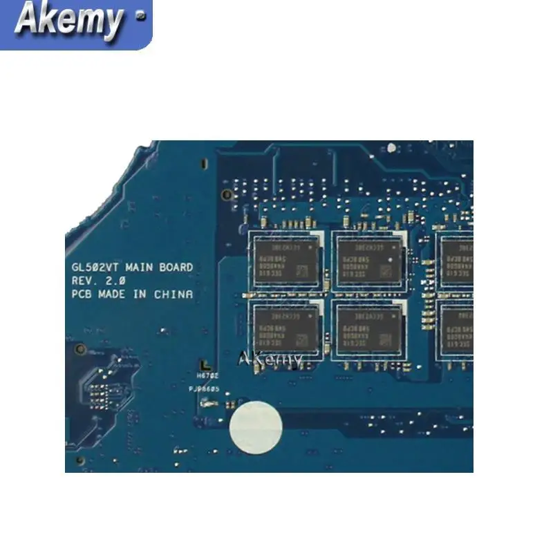Akemy GTX970M/3GB GL502VT Motherboard 8G RAM I7-6700HQ For ASUS GL502 GL502V GL502VT Laptop Mainboard Motherboard test 100% OK
Akemy GTX970M/3GB GL502VT Motherboard 8G RAM I7-6700HQ For ASUS GL502 GL502V GL502VT Laptop Mainboard Motherboard test 100% OK