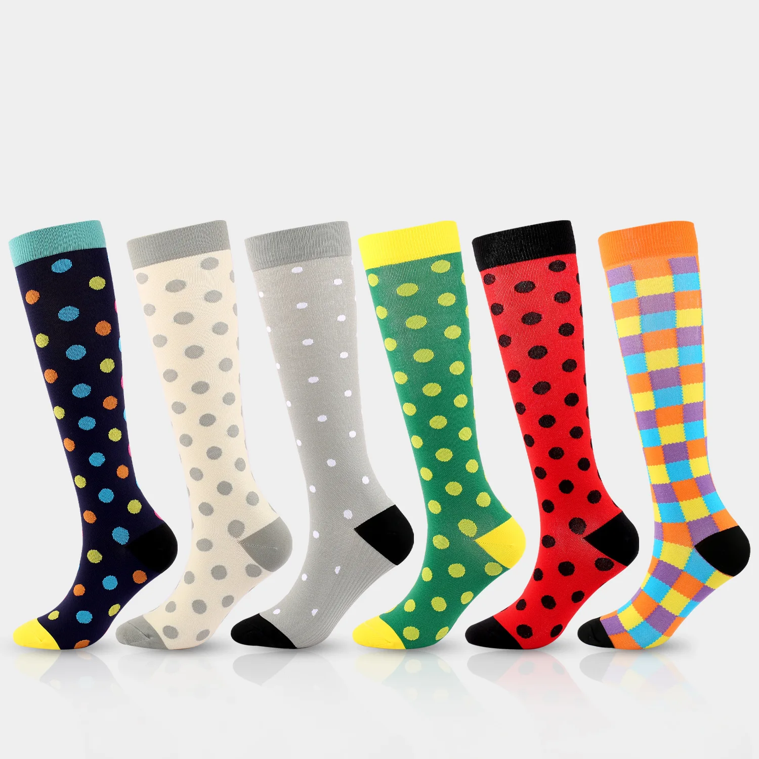 Compression Socks for Women Men15-20 Mmhg Athletic Nylon Medical Nursing Stockings Sport Running Cycling Travels Socks
Compression Socks for Women Men15-20 Mmhg Athletic Nylon Medical Nursing Stockings Sport Running Cycling Travels Socks