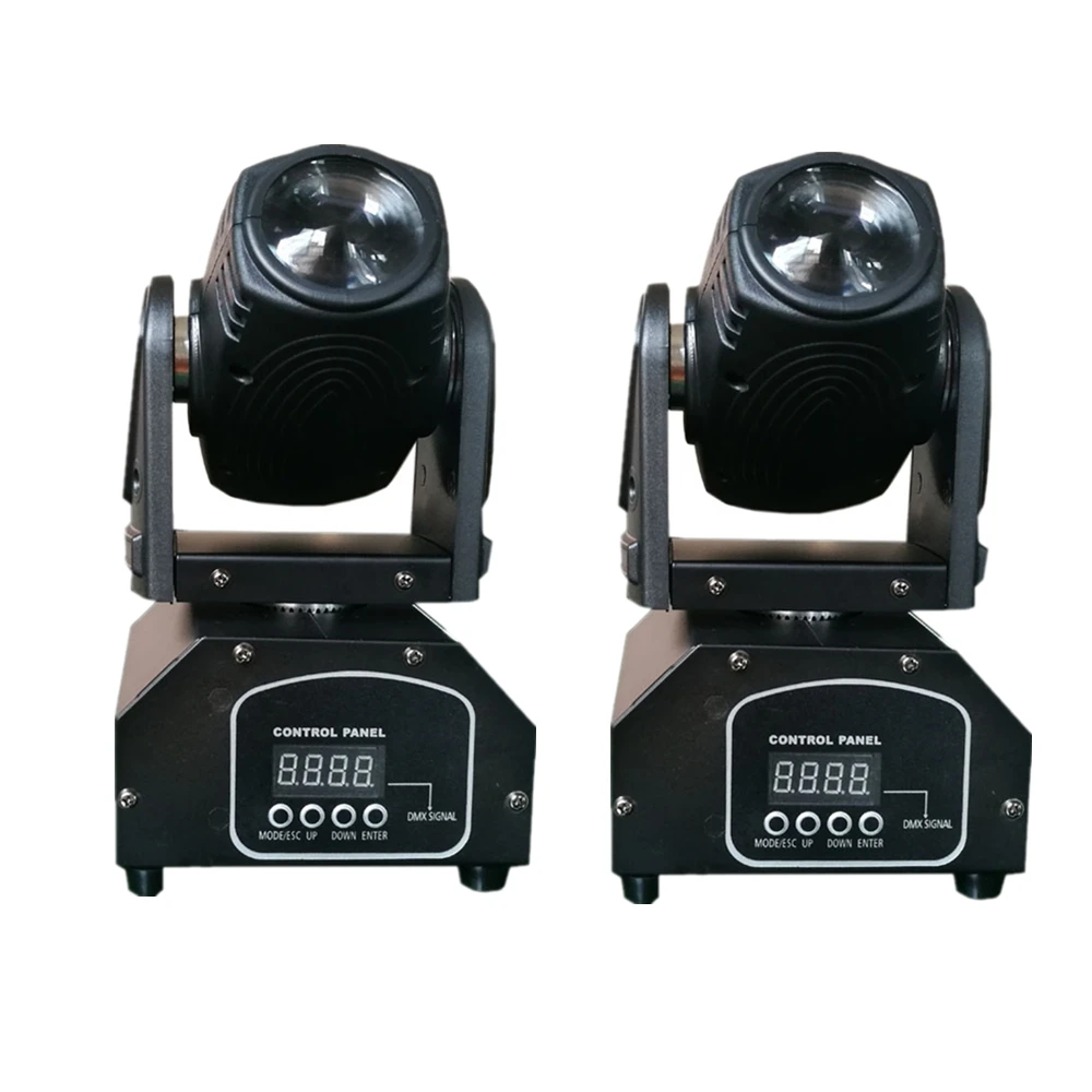 

2pcs/lot 10W Beam Moving Head Light,DMX512 RGBW Beam Effects Stage Spotlight, Pub Disco DJ LED Spot Lighting,LED Pinspot Light