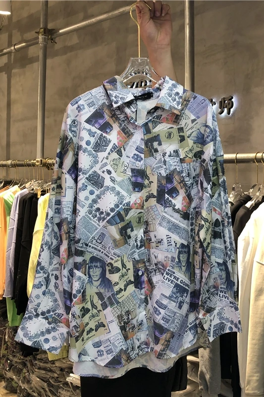 IEQJ 2021 new summer fashion women clothes turn-down collar full sleeves printed single breasted shit female blouse WR33209
IEQJ 2021 new summer fashion women clothes turn-down collar full sleeves printed single breasted shit female blouse WR33209