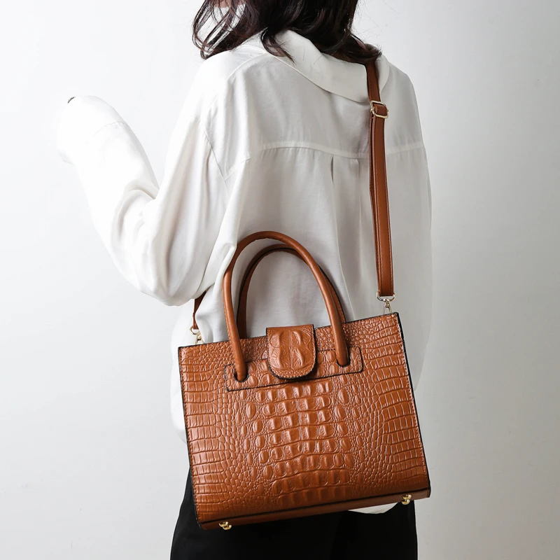 Women Bags Crocodile Tote Bags 2020 Female Handbag Luxury Leather Shoulder Bag for Women 2020 Tote Ladies Vintage Crossbody Bag
Women Bags Crocodile Tote Bags 2020 Female Handbag Luxury Leather Shoulder Bag for Women 2020 Tote Ladies Vintage Crossbody Bag