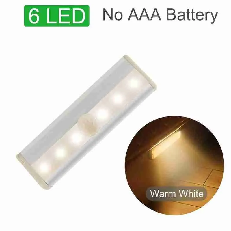 6LED PIR Motion Sensor Light Cupboard Wardrobe Bed Stairs Perception Smart Lamp Light Light For Closet Night Under
6LED PIR Motion Sensor Light Cupboard Wardrobe Bed Stairs Perception Smart Lamp Light Light For Closet Night Under