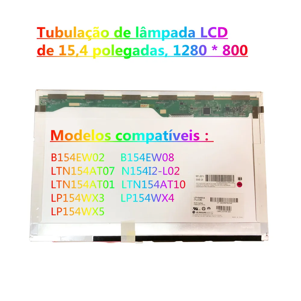 Laptop Lcd Screen Accessory For B154EW02 B154EW08 LTN154AT07 N154I2-L02 LTN154AT01 LTN154AT10 LP154WX3 LP154WX4 LP154WX5 15.4, 1
Laptop Lcd Screen Accessory For B154EW02 B154EW08 LTN154AT07 N154I2-L02 LTN154AT01 LTN154AT10 LP154WX3 LP154WX4 LP154WX5 15.4, 1