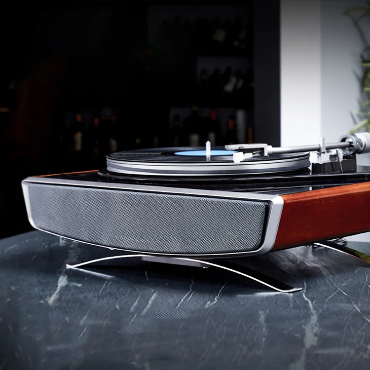 Subwoofer FM Radio 3-Speed OEM high end custom electric vinyl all in one with speaker Needle turntable record player
Subwoofer FM Radio 3-Speed OEM high end custom electric vinyl all in one with speaker Needle turntable record player