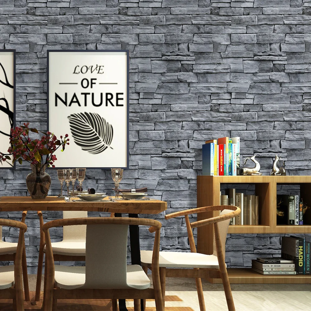 Grey Stone Wallpaper Peel And Stick Wallpaper Self Adhesive Brick Wallpaper Removable Waterproof Decoration Sticker For Kitchen
Grey Stone Wallpaper Peel And Stick Wallpaper Self Adhesive Brick Wallpaper Removable Waterproof Decoration Sticker For Kitchen