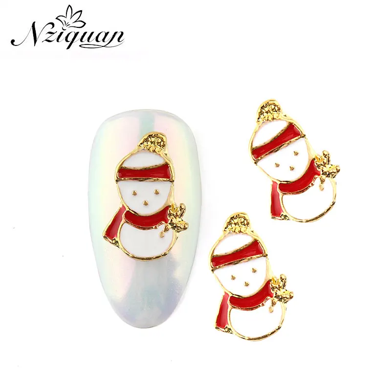 10 pieces of 9*12mm nail accessories Christmas set 3D color DIY Christmas snowman counter genuine rhinestone decoration NZIQUAN
10 pieces of 9*12mm nail accessories Christmas set 3D color DIY Christmas snowman counter genuine rhinestone decoration NZIQUAN