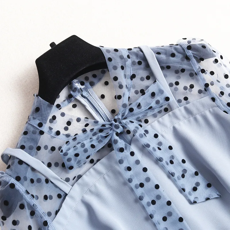 Elegant Lady Summer Pants 2 Piece Set Women Fashion Outfits 2020 Designer Short Sleeve Dot Patchwork Mesh Top and Pants Suit Set
Elegant Lady Summer Pants 2 Piece Set Women Fashion Outfits 2020 Designer Short Sleeve Dot Patchwork Mesh Top and Pants Suit Set