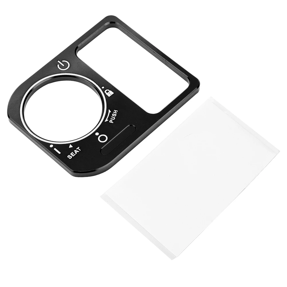 Motorcycle CNC Aluminum Alloy Electric Lock Switch Cover Frame Fit for Honda Click (Black)
Motorcycle CNC Aluminum Alloy Electric Lock Switch Cover Frame Fit for Honda Click (Black)