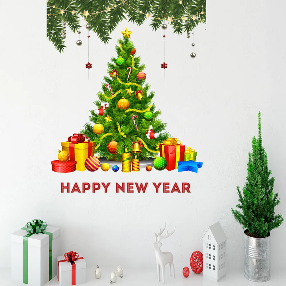 DIY Christmas Tree Wall Stickers Plant Glass Decal Living Room Bedrooms Home Decoration Environmental Protection PVC
DIY Christmas Tree Wall Stickers Plant Glass Decal Living Room Bedrooms Home Decoration Environmental Protection PVC