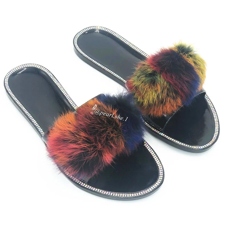 Women's Wool Furry Leather Shearling Fur Fluffy Fuzzy House Bedroom Fur Slides Slippers
Women's Wool Furry Leather Shearling Fur Fluffy Fuzzy House Bedroom Fur Slides Slippers
