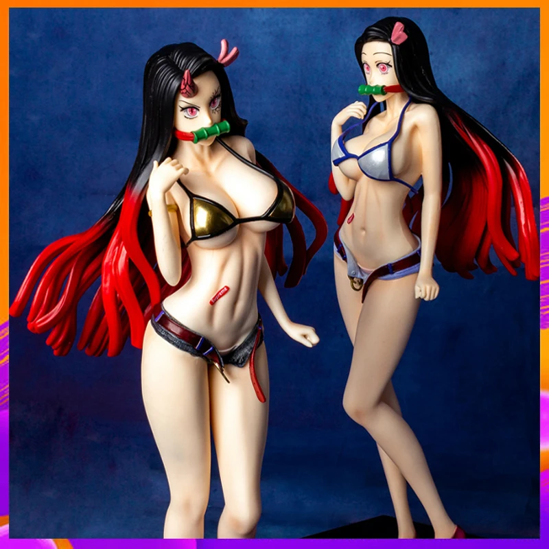 Devil's Blade Anime Figure Kamado Nezuko Demon Slayer Anime Statue Kimetsu No Yaiba Action Figure Sexy Swimsuit Girl Model Toy
Devil's Blade Anime Figure Kamado Nezuko Demon Slayer Anime Statue Kimetsu No Yaiba Action Figure Sexy Swimsuit Girl Model Toy
