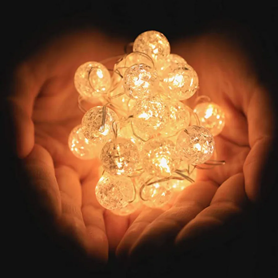 Battery Operated Christmas Lights 40/50 LED Jingle Bell Ornaments Christmas Decor String Lights For New Year Christmas Holiday
Battery Operated Christmas Lights 40/50 LED Jingle Bell Ornaments Christmas Decor String Lights For New Year Christmas Holiday