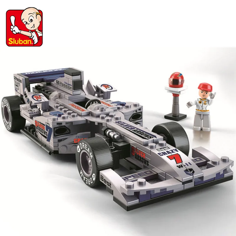 Sluban Boy Small Particles Assembled Building Blocks Puzzles Toys Sports Formula Racing Car Transporter B0352 toys for Children
Sluban Boy Small Particles Assembled Building Blocks Puzzles Toys Sports Formula Racing Car Transporter B0352 toys for Children