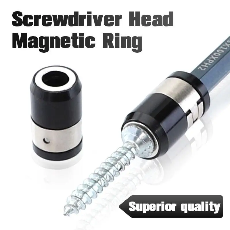 Screwdriver Head Magnetic Ring Screwdriver Magnetic Bit Holder Alloy Electric Drll Bit Tool Parts
Screwdriver Head Magnetic Ring Screwdriver Magnetic Bit Holder Alloy Electric Drll Bit Tool Parts