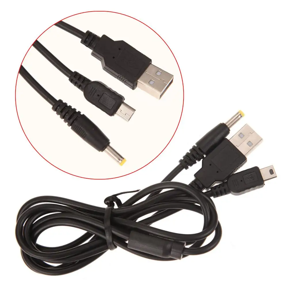 2 в 1 USB-кабель для передачи данных и синхронизации 1,2 м для умных устройств Sony PSP 2000 3000 
2 в 1 USB-кабель для передачи данных и синхронизации 1,2 м для умных устройств Sony PSP 2000 3000