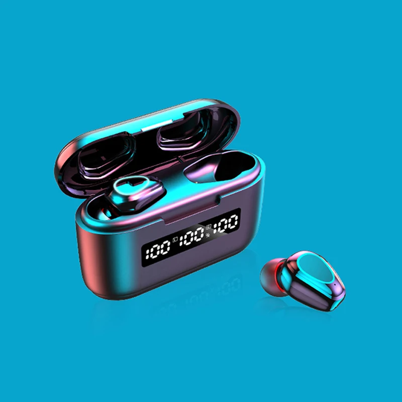 Беспроводные наушники TWS с шумоподавлением 9D Hi-Fi наушники-вкладыши Bluetooth