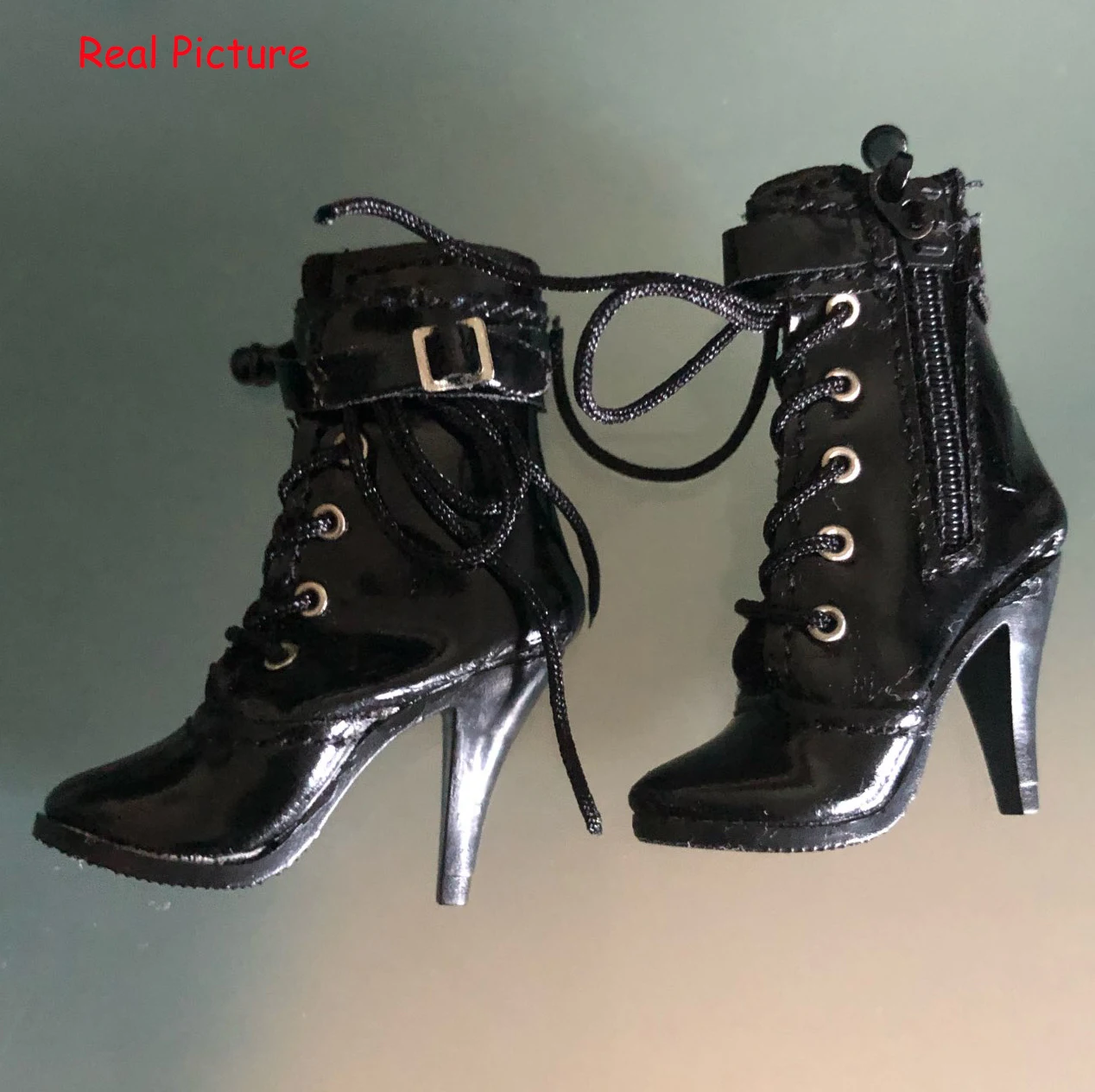 1/6 High-heeled Shoes Ankle Boots Middle Tube Lace zipper-up Women's Leather boots For Female Action Figure Accessory
1/6 High-heeled Shoes Ankle Boots Middle Tube Lace zipper-up Women's Leather boots For Female Action Figure Accessory
