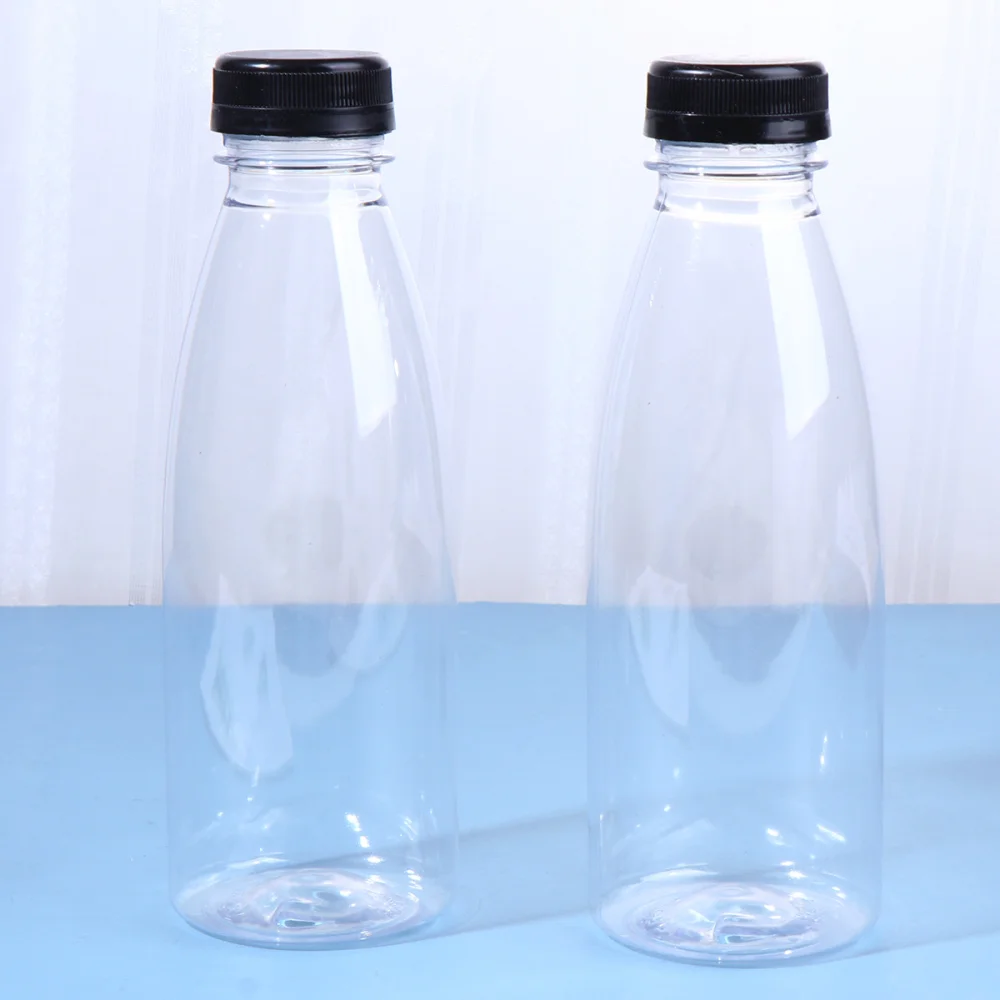 6PCS 500ml Empty Beverage Drink Bottle PET Clear Storage Containers Bottle with Lids (Random Color Caps)
6PCS 500ml Empty Beverage Drink Bottle PET Clear Storage Containers Bottle with Lids (Random Color Caps)