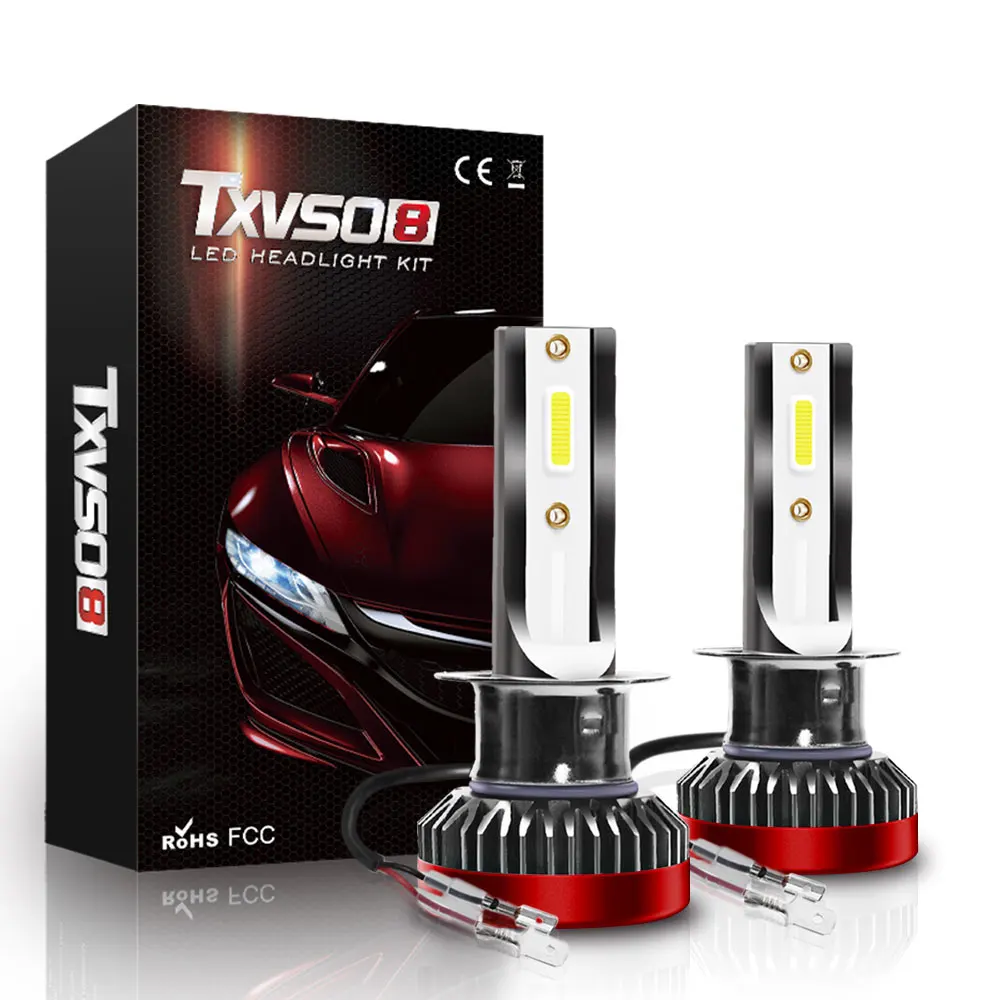 TXVSO8 Universal H1 Led Car Headlights 80W Mini Lamps 12V 360 Degree Diode Lamps 6000K Bulbs 8000LM Luces Led Para Auto
TXVSO8 Universal H1 Led Car Headlights 80W Mini Lamps 12V 360 Degree Diode Lamps 6000K Bulbs 8000LM Luces Led Para Auto
