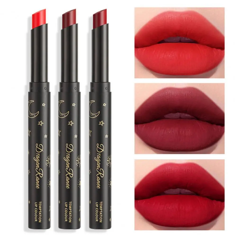 Dragon Ranee Tube Matte Lipstick Moisturizing Waterproof Vibrant Color Weightless Thin Texture Matte Lipstick for Girl
Dragon Ranee Tube Matte Lipstick Moisturizing Waterproof Vibrant Color Weightless Thin Texture Matte Lipstick for Girl