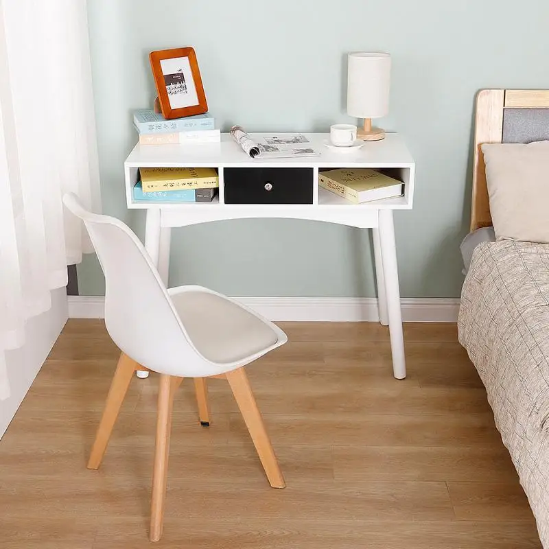 Simple Wooden Computer Desk Laptop Desk Writing Table Study Desk With Drawers Office Furniture Home PC Laptop Workstation HWC
Simple Wooden Computer Desk Laptop Desk Writing Table Study Desk With Drawers Office Furniture Home PC Laptop Workstation HWC
