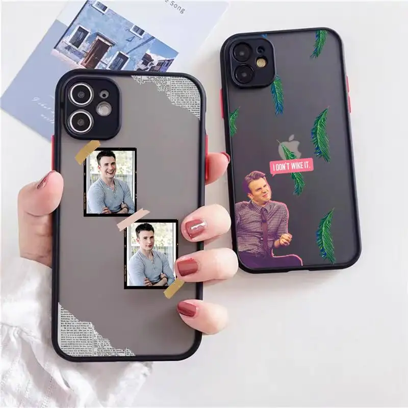 Chris Evans Phone Case For iphone 13 12 11 xr xs x 7 8 pro max Light black Soft TPU Silicone Clear Case Cover
Chris Evans Phone Case For iphone 13 12 11 xr xs x 7 8 pro max Light black Soft TPU Silicone Clear Case Cover
