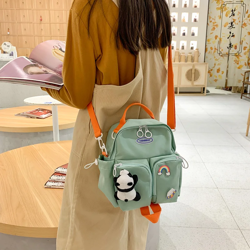 Cute candy color small backpacks for school teenagers girls Fashion multifunctional shoulder bag handbag Young girl travel bag
Cute candy color small backpacks for school teenagers girls Fashion multifunctional shoulder bag handbag Young girl travel bag