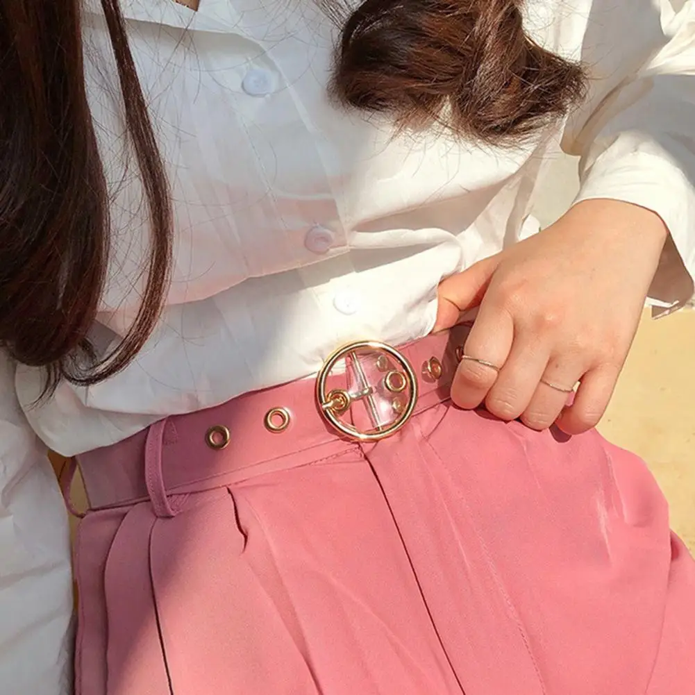 2021 Fashion Waistband Transparent Unfading Women Adjustable Square Circle Shaped Buckle Belts for School
2021 Fashion Waistband Transparent Unfading Women Adjustable Square Circle Shaped Buckle Belts for School