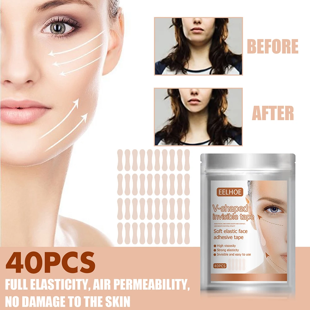 40pcs Face Lifting Patch Invisible Lift Face Sticker Reduce Fine Lines V-Line Face Shaper Adhesive Stickers Makeup Tool
40pcs Face Lifting Patch Invisible Lift Face Sticker Reduce Fine Lines V-Line Face Shaper Adhesive Stickers Makeup Tool