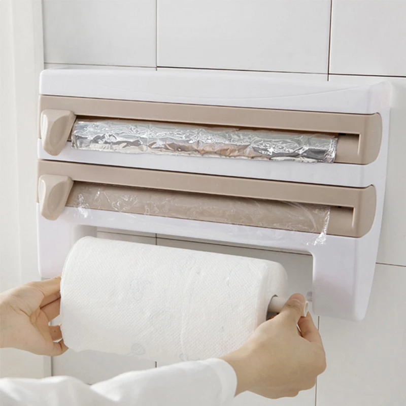 Multifunctional Kitchen Organizer Film Sauce Bottle Storage Rack Paper Towel Rack Paper Foil Hook Kitchen Supplies Tools
Multifunctional Kitchen Organizer Film Sauce Bottle Storage Rack Paper Towel Rack Paper Foil Hook Kitchen Supplies Tools