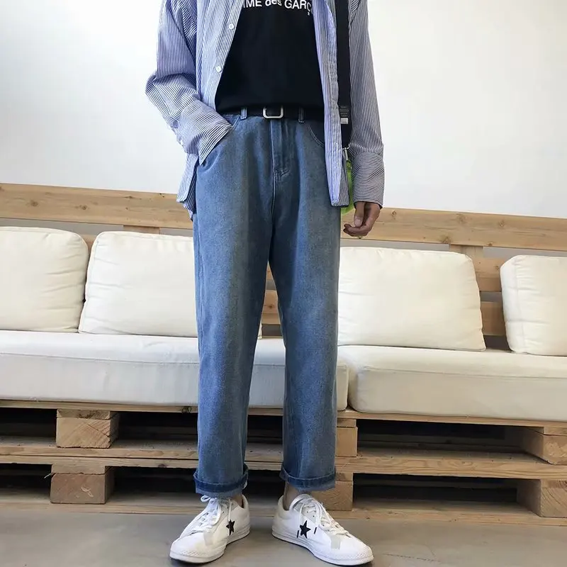 Wholesale 2020 Fashion Casual Straight embroidered jeans trendy men's loose trend retro wild fall wide leg casual denim pants
Wholesale 2020 Fashion Casual Straight embroidered jeans trendy men's loose trend retro wild fall wide leg casual denim pants