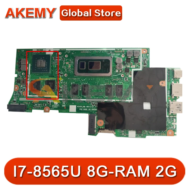 MI4FA MB для Acer Swift3 SF314-55G материнская плата для ноутбука с процессором I7-8565U 8G-RAM 2G-GPU 100% полностью протестирована
MI4FA MB для Acer Swift3 SF314-55G материнская плата для ноутбука с процессором I7-8565U 8G-RAM 2G-GPU 100% полностью протестирована