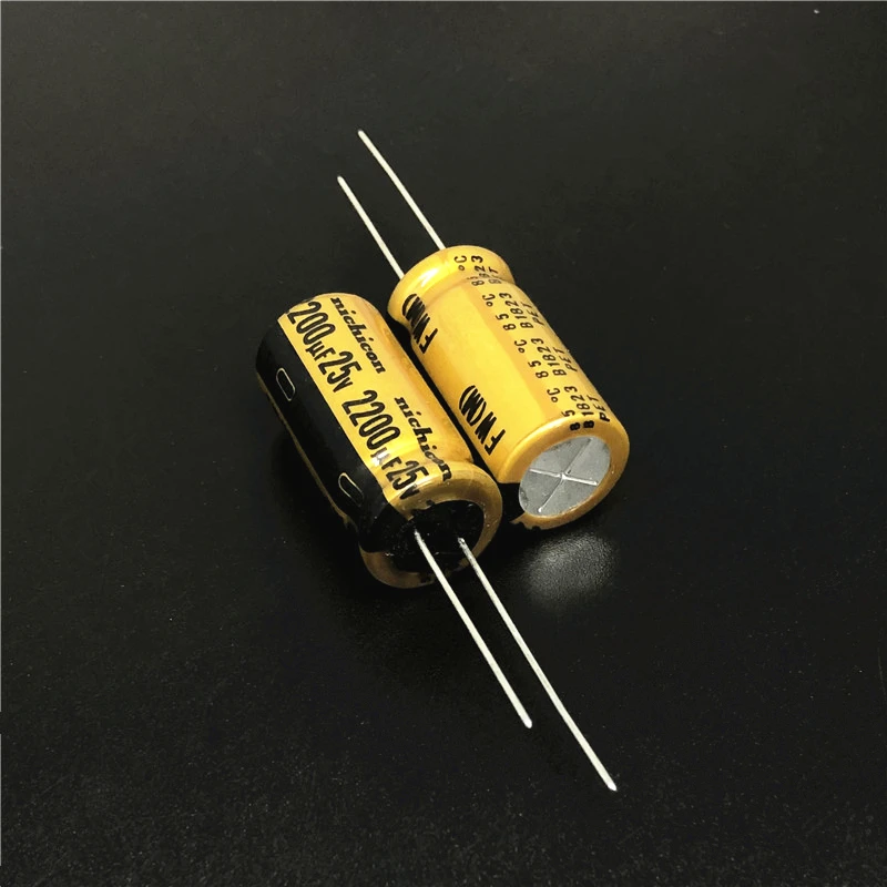 5 шт./20 шт. 2200 мкФ 25В NICHICON FW серия 12 5x25 мм 25V2200uF HiFi аудио конденсатор|Конденсаторы| |