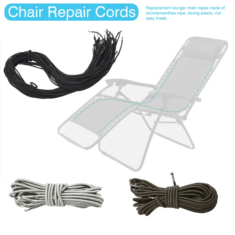 4pcs/set Universal Fixing For Recliners Multistrand Chair Repair Cord Kit Elastic Camping Outdoor Tools Dichotomanthes Rope
4pcs/set Universal Fixing For Recliners Multistrand Chair Repair Cord Kit Elastic Camping Outdoor Tools Dichotomanthes Rope