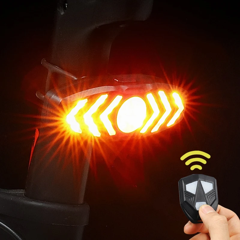 Bike Turn Signals Tail Light Wireless Remote Control Direction Indicator MTB LED Rear Light USB Charging Cycling Horn Lamp
Bike Turn Signals Tail Light Wireless Remote Control Direction Indicator MTB LED Rear Light USB Charging Cycling Horn Lamp
