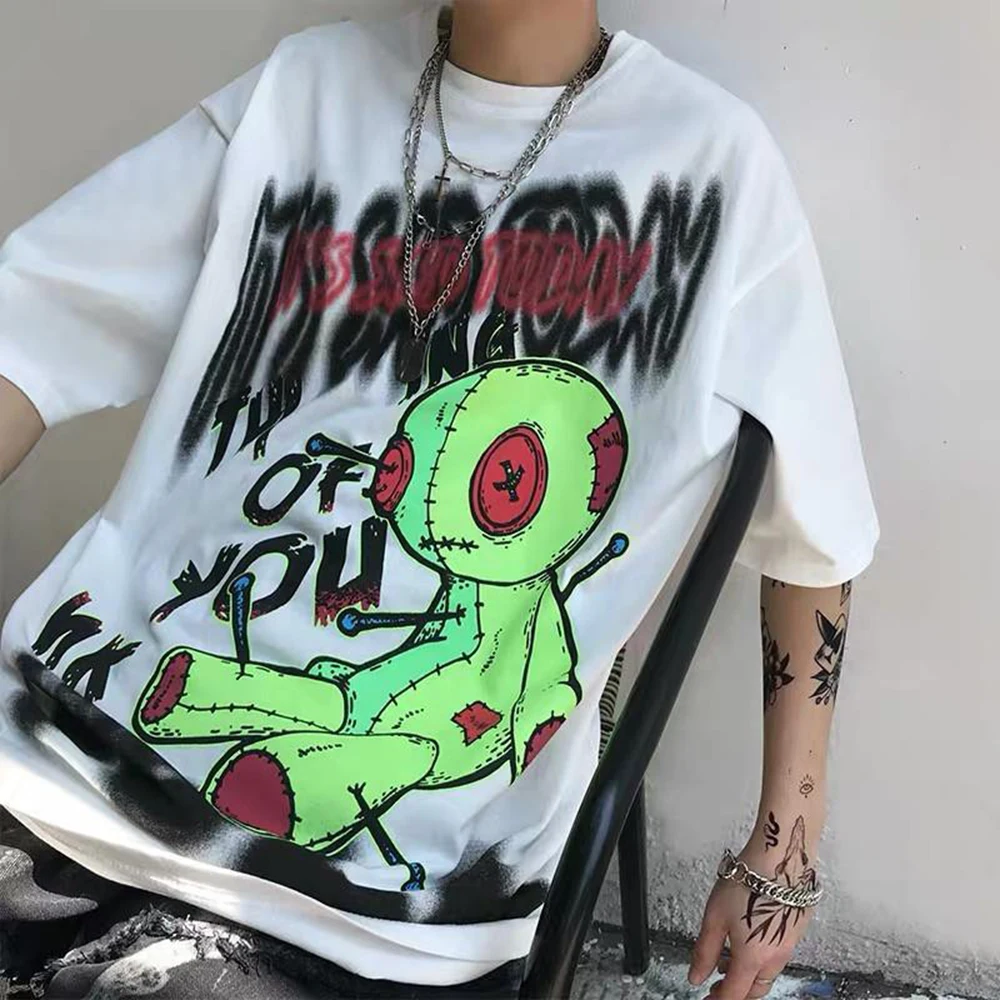 Mens T Shirt Tops Tees Harajuku O Neck Printed Teeshirt Tops Short Sleeve Casual Men Tshirt Clothes Male
Mens T Shirt Tops Tees Harajuku O Neck Printed Teeshirt Tops Short Sleeve Casual Men Tshirt Clothes Male