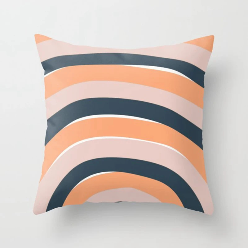 4PCS Line Rainbow Pattern Cushion Cover Pillowcase Home Decorative Sofa Square Pillow Cover Bedroom Car Decor 45X45cm
4PCS Line Rainbow Pattern Cushion Cover Pillowcase Home Decorative Sofa Square Pillow Cover Bedroom Car Decor 45X45cm
