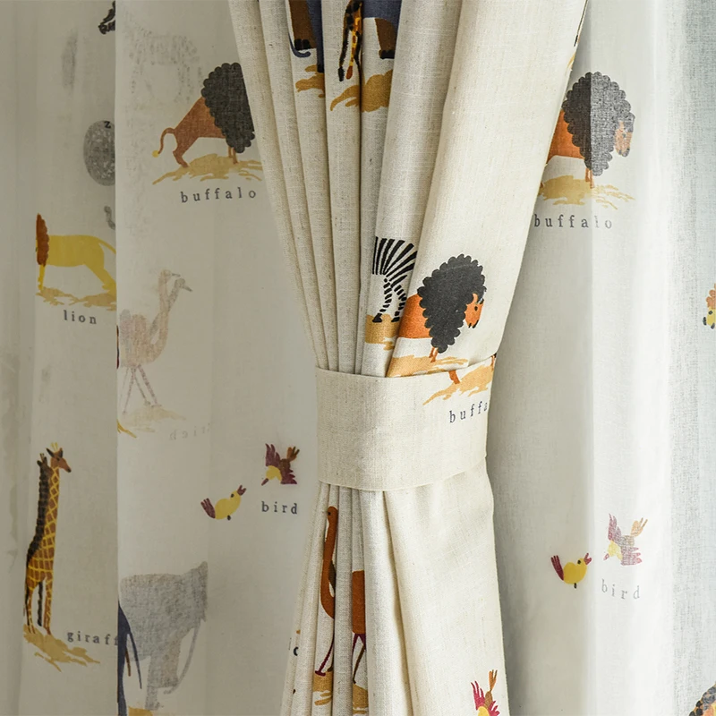 Занавески для детской комнаты, занавески из хлопка и льна с изображением животных для мальчиков и девочек, занавески для детской комнаты
Занавески для детской комнаты, занавески из хлопка и льна с изображением животных для мальчиков и девочек, занавески для детской комнаты