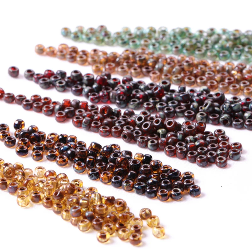 Taidian hot11/0 miyumi SeedBeads Japanes 6/0 4 мм Цвет Пикассо 2 Mutil Color для Native непрозрачные украшения