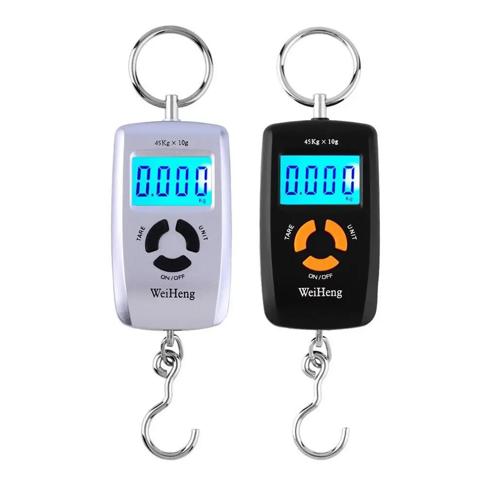 Hot 80% Sale 45kg/10g Luggage Hanging Fishing Hook LCD Digital Electronic Scale Pocket Size Kitchen Scales
Hot 80% Sale 45kg/10g Luggage Hanging Fishing Hook LCD Digital Electronic Scale Pocket Size Kitchen Scales