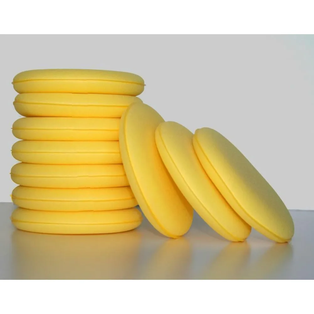 10Pcs Yellow Car Wax Polish Applicator Pad Large 5\" Soft Foam Sponge Pads Polishing And Waxing Maintenance Wood Glass Ceramics
10Pcs Yellow Car Wax Polish Applicator Pad Large 5\" Soft Foam Sponge Pads Polishing And Waxing Maintenance Wood Glass Ceramics