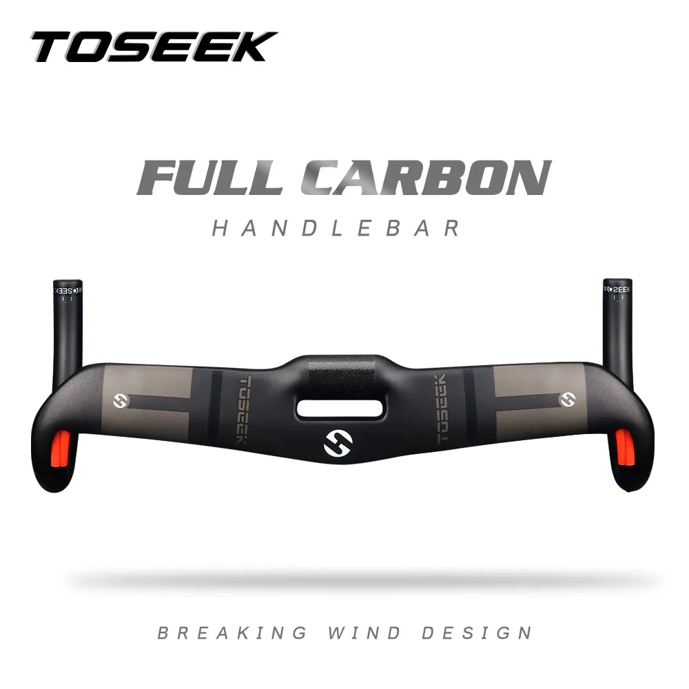Руль велосипеда TOSEEK из углеродного волокна, 400/420/440 мм 
Руль велосипеда TOSEEK из углеродного волокна, 400/420/440 мм
