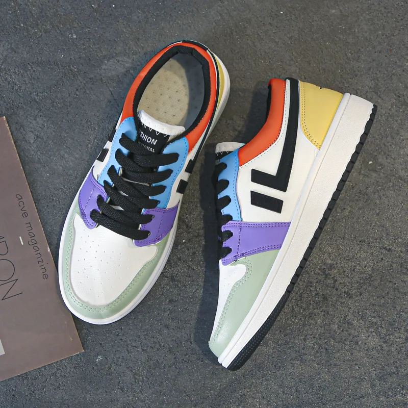 2021 Summer White Casual Sneakers Women New Sports Flat-bottom Low-top Skateboarding Shoes Zapatillas Mujer Zapatos
2021 Summer White Casual Sneakers Women New Sports Flat-bottom Low-top Skateboarding Shoes Zapatillas Mujer Zapatos