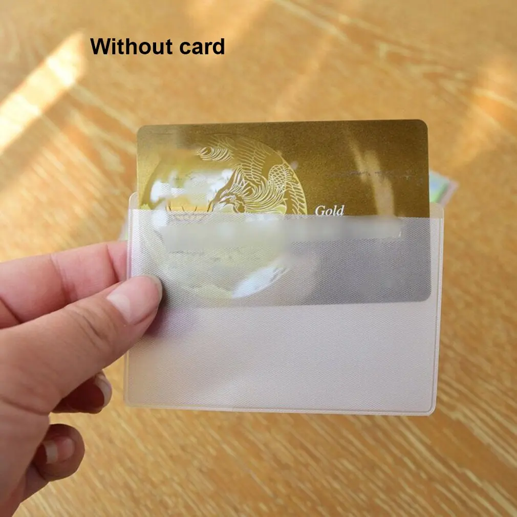 Transparent Matte Anti-Magnetic Bank Card Sets Ic Card Sets Id Card Sets Bus Card Sets Membership Card Protection Sets
Transparent Matte Anti-Magnetic Bank Card Sets Ic Card Sets Id Card Sets Bus Card Sets Membership Card Protection Sets