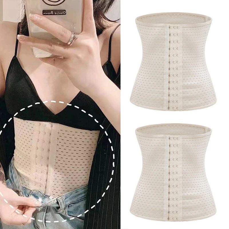 9 Yards Hollow Belly Belt Women's Postpartum Waist Belt Body Thin Belt Slimming 3 Rows 13 Button Corset Belt
9 Yards Hollow Belly Belt Women's Postpartum Waist Belt Body Thin Belt Slimming 3 Rows 13 Button Corset Belt