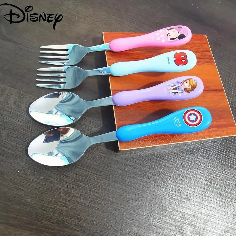 Disney Minnie Child Baby Fork Spoon Spoon Spoon Eating Stainless Steel Baby Plastic Handle Anti-scald Tableware
Disney Minnie Child Baby Fork Spoon Spoon Spoon Eating Stainless Steel Baby Plastic Handle Anti-scald Tableware