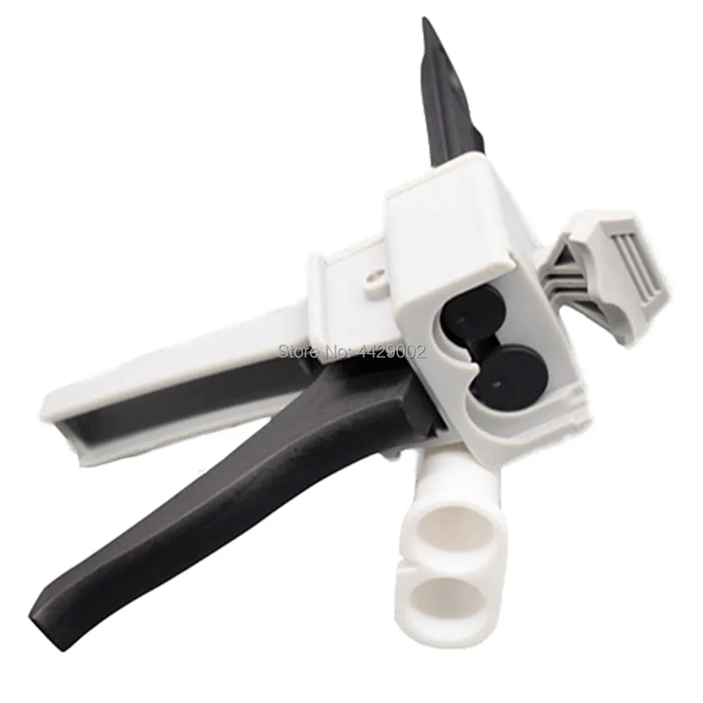 1:1 2:1 50ml Cartridge Applicator Epoxy Gun Dispensing Gun + 5pcs 1:1 Epoxy Adhesive Mixing Nozzle Resin Mixer + 50ml Cartridge 
1:1 2:1 50ml Cartridge Applicator Epoxy Gun Dispensing Gun + 5pcs 1:1 Epoxy Adhesive Mixing Nozzle Resin Mixer + 50ml Cartridge
